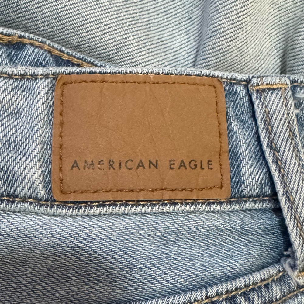 American Eagle Light Blue Denim Jean shorts - Picture 4 of 6